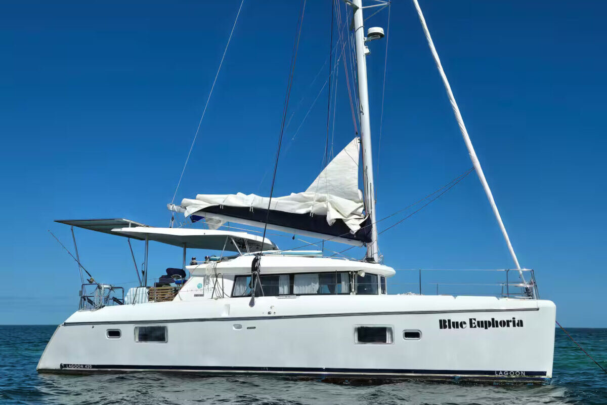 Blue Euphoria by Sail Away Getaways is a private floating escape designed for unforgettable days on the water, combining island comfort, open ocean views, and a laid-back luxury experience in Key West. Explore more at SailAwayGetaways.com